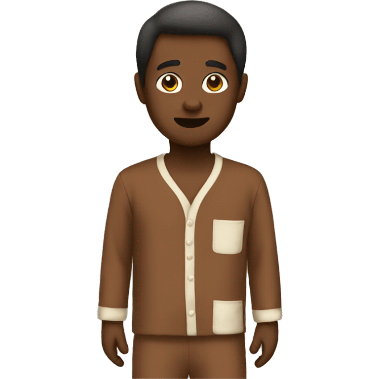 Brown Pajamas emoji