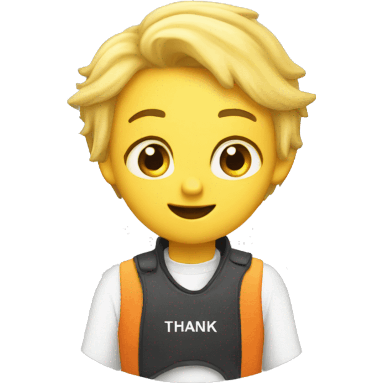 thank you emoji