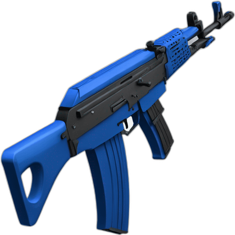 Blue AK7 emoji