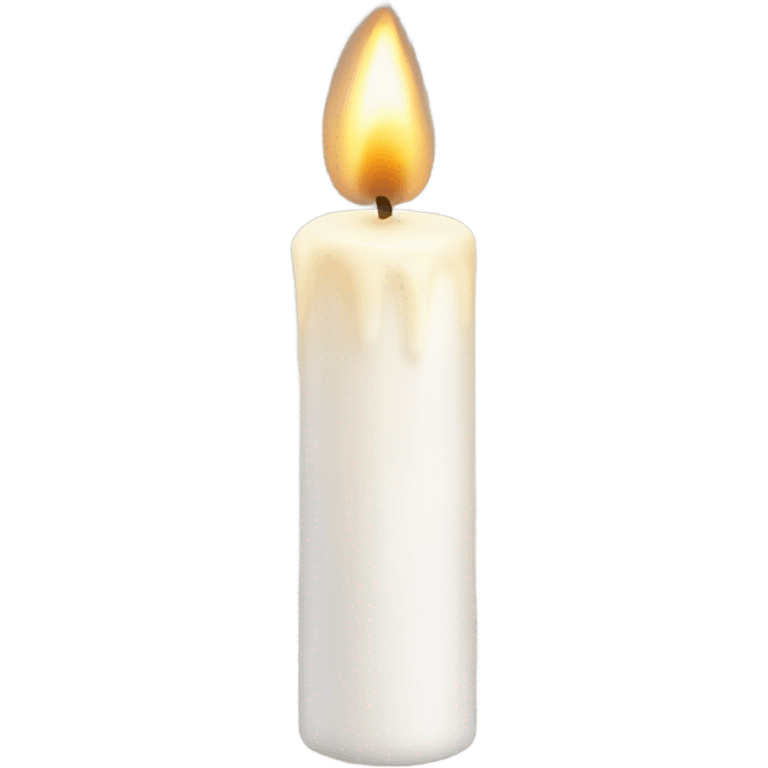 White candle  emoji