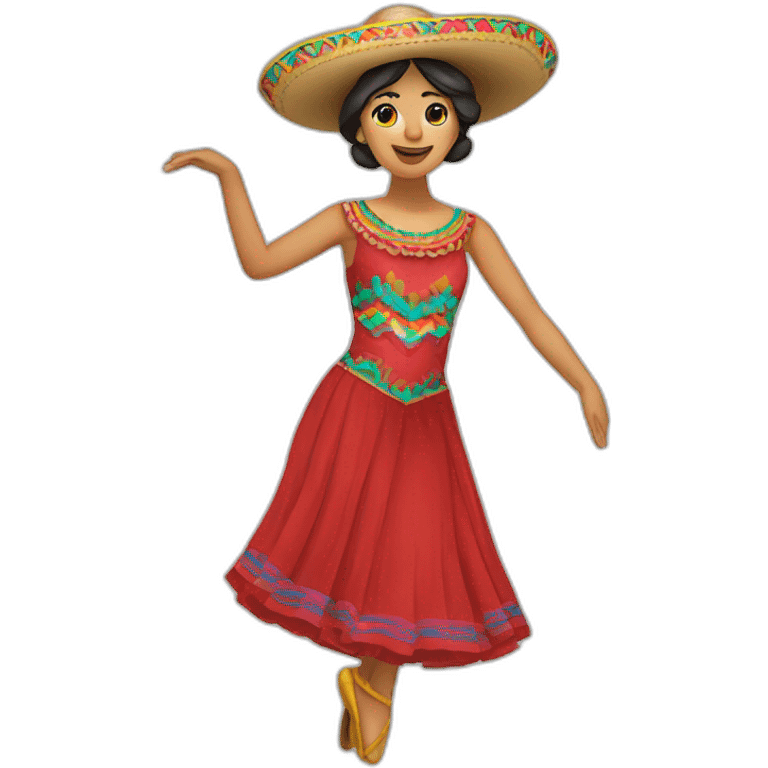 Danseuse mexicaine emoji