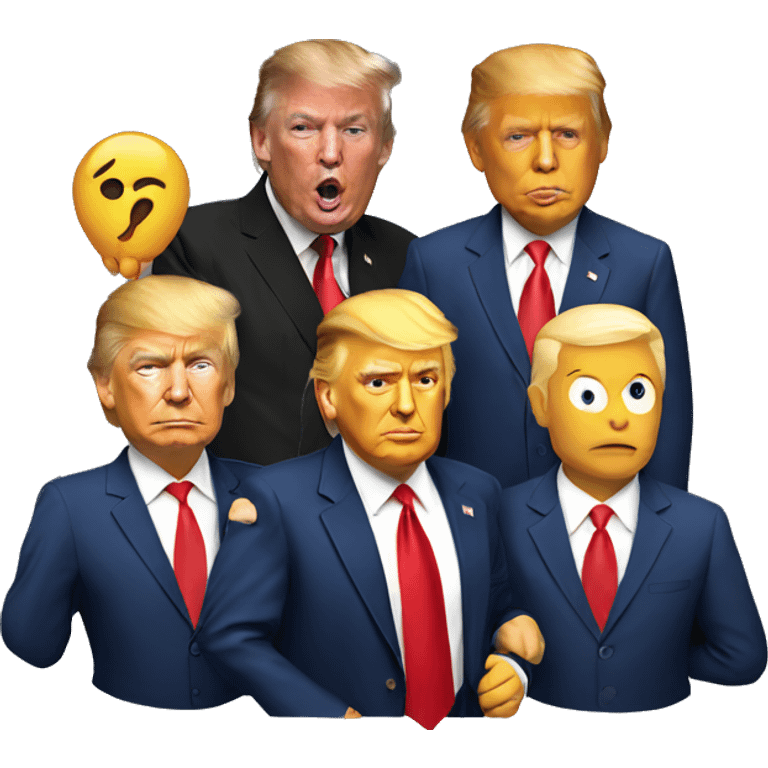 Donald Trump vote emoji