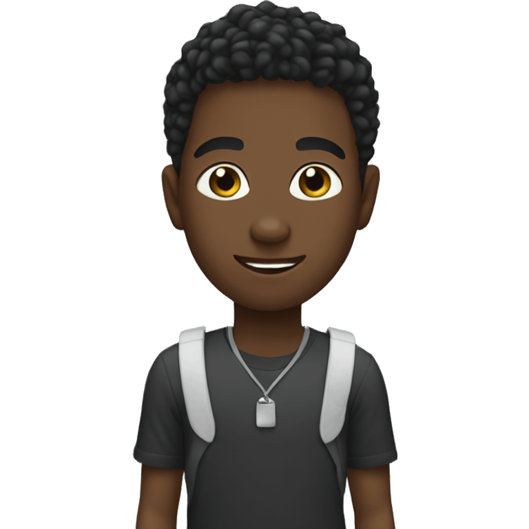 Black boy freestyler emoji