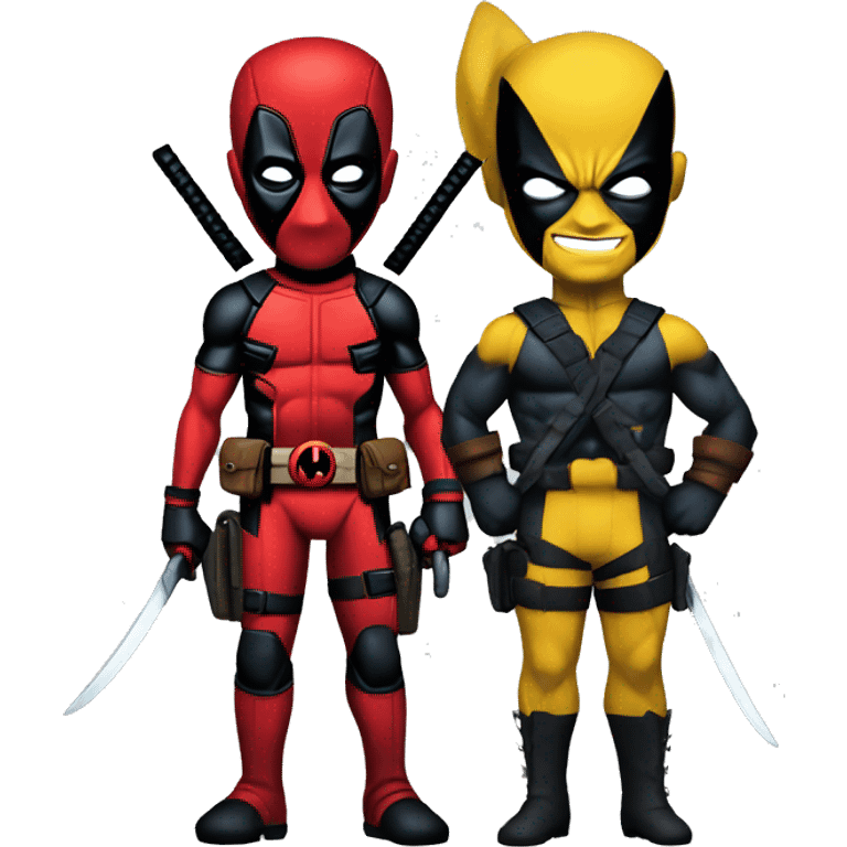 deadpool and wolverine emoji