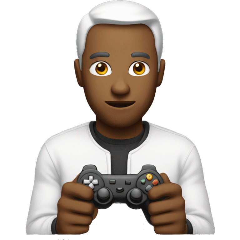 man play video games emoji