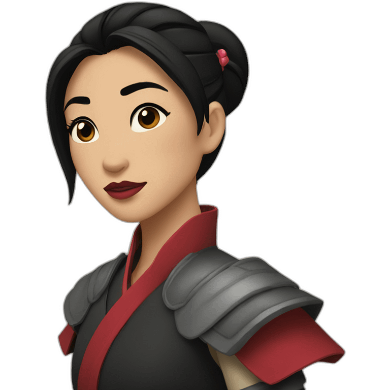 Blak mulan emoji