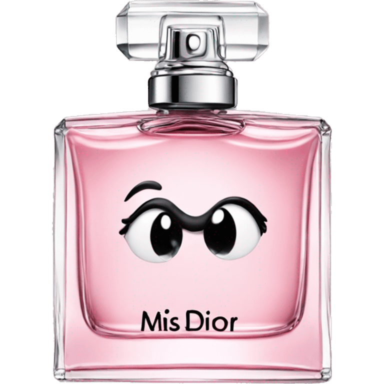 Miss Dior pefume  emoji