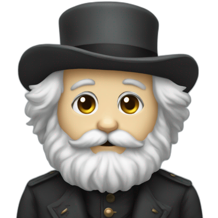 karl marx stroke a cat emoji