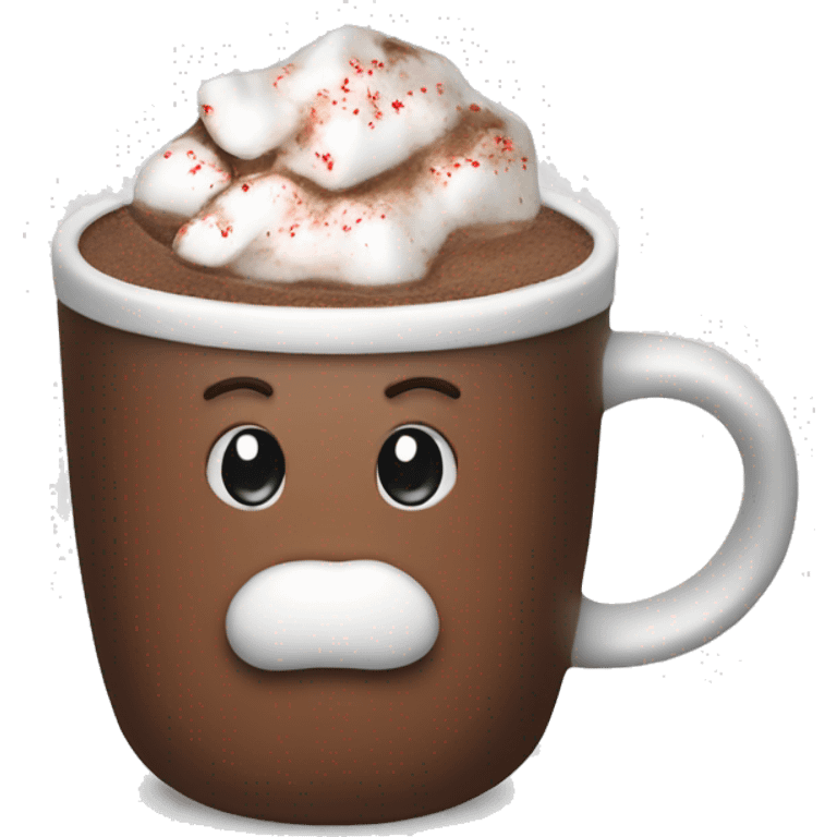 christmas hot chocolate   emoji