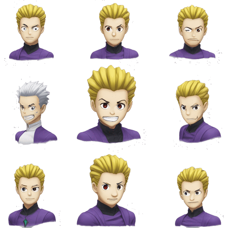 Hisoka from hunter x hunter emoji