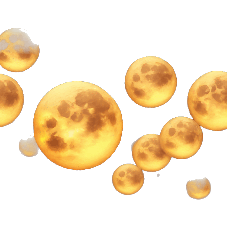 moon but burning emoji