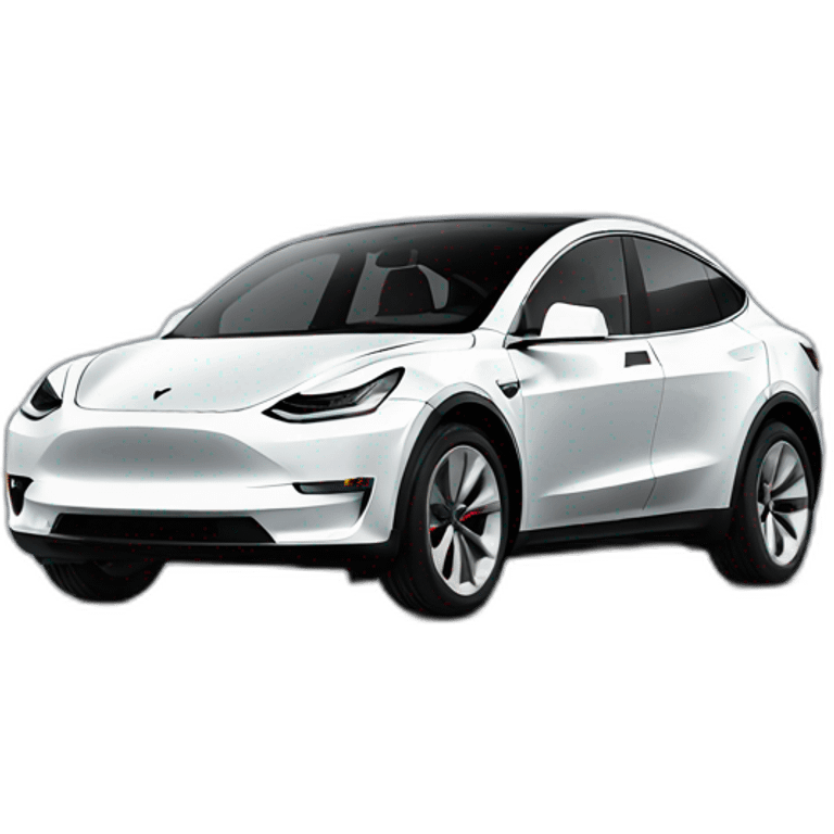 tesla model y emoji