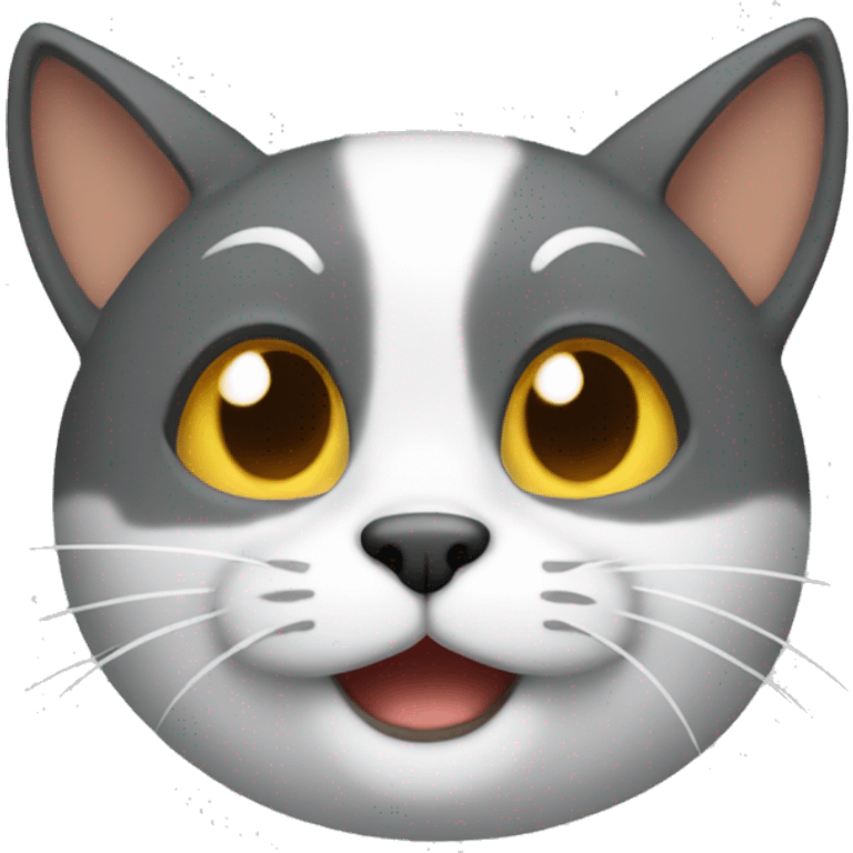 Gato tomando  emoji