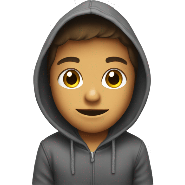 Kerropi wearing a hoodie  emoji