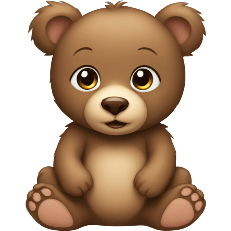 baby bear emoji