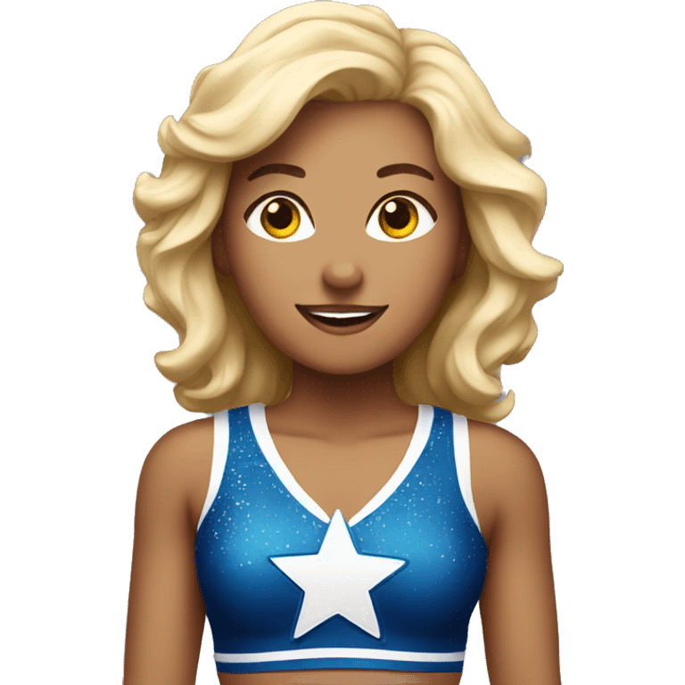 All star cheerleader emoji