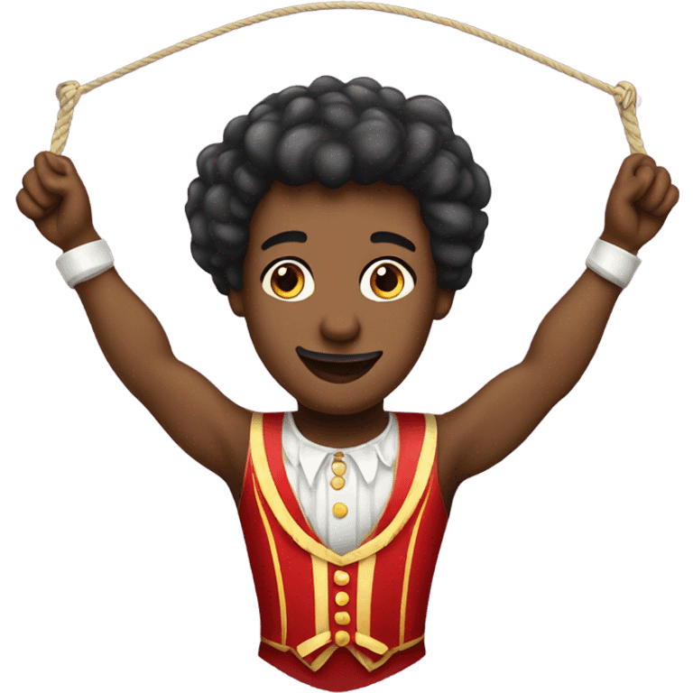 Circus actor on trapeze  emoji