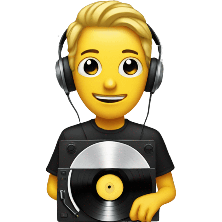 vinyl player emoji