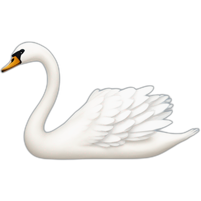 Swan i a Pyjama  emoji