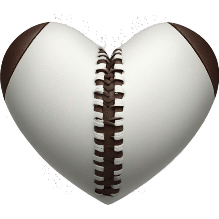 Football heart  emoji