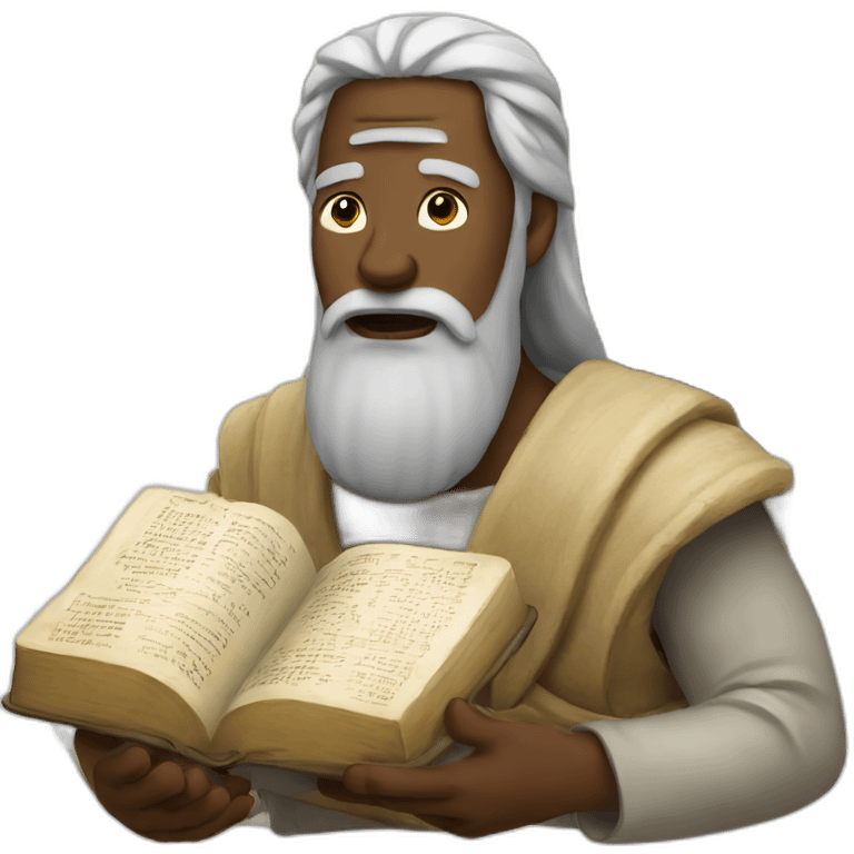 Bible Moses emoji