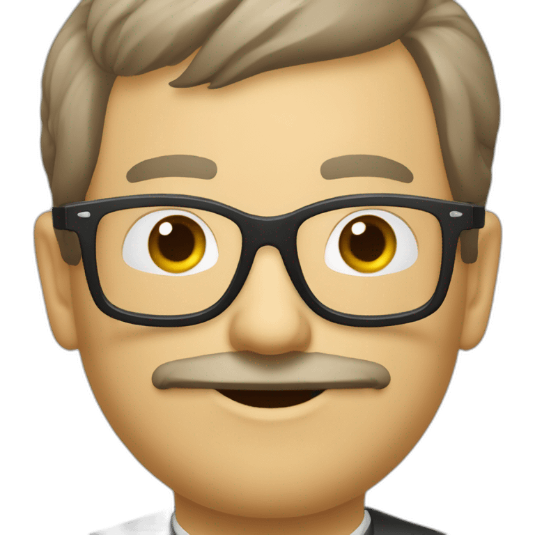 monsieur le maire lunettes emoji