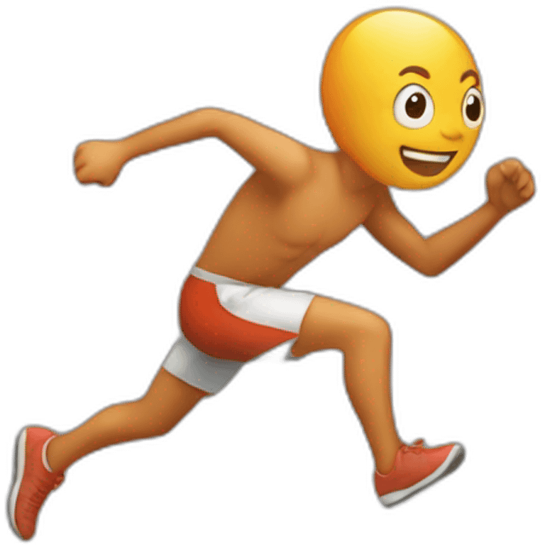 Zanahoria corriendo emoji