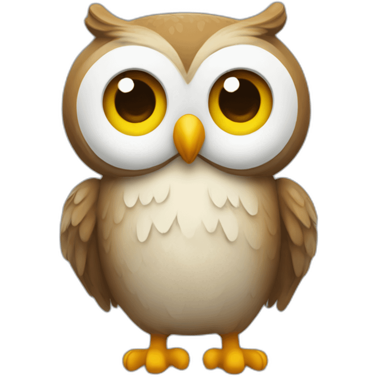 owl two thumnbs up emoji