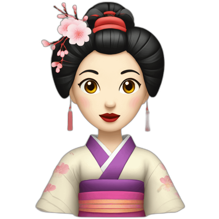 geisha emoji