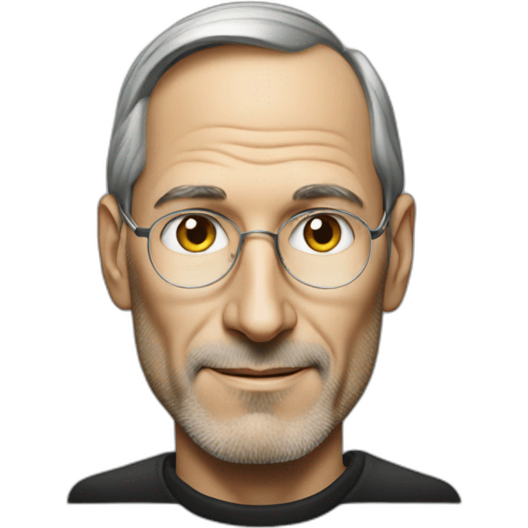 steve jobs in his 40s emoji