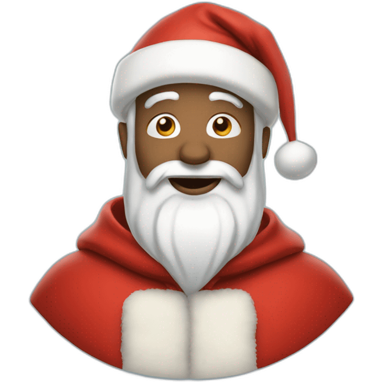 Super papá noel emoji