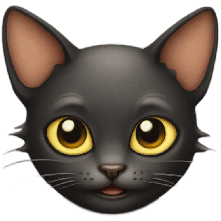 Bat cat emoji