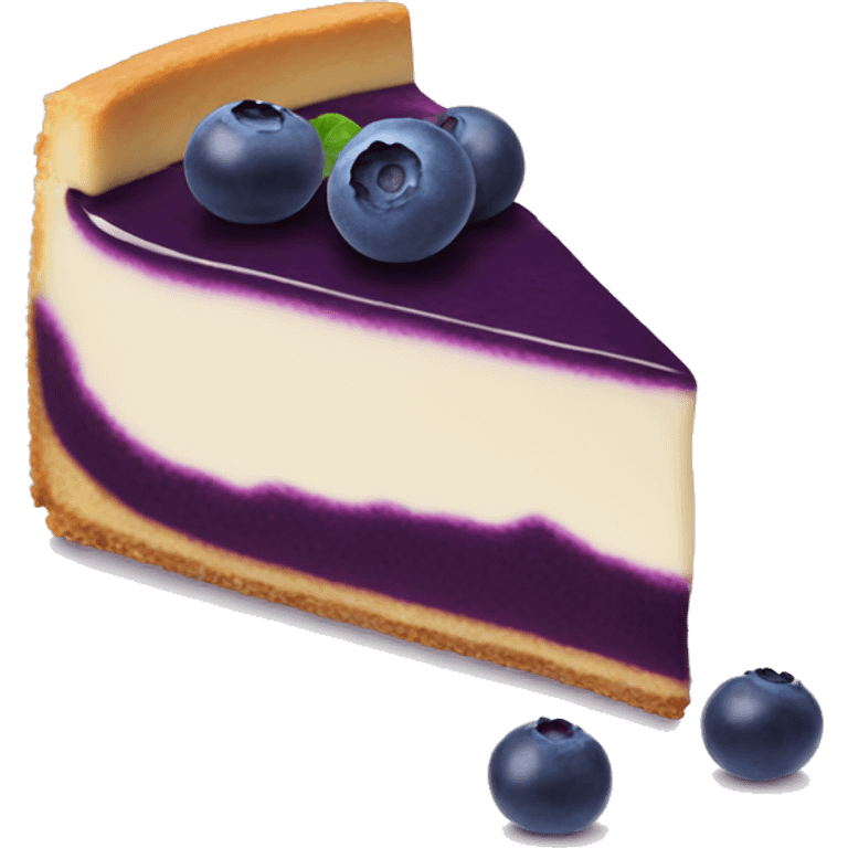 Blueberry Cheesecake  emoji