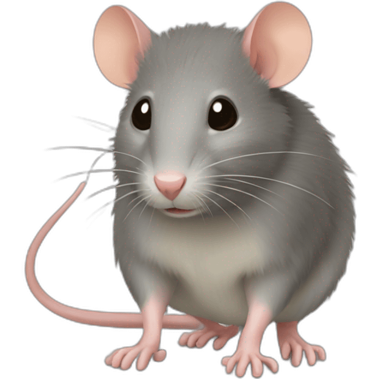 Rat des champs emoji