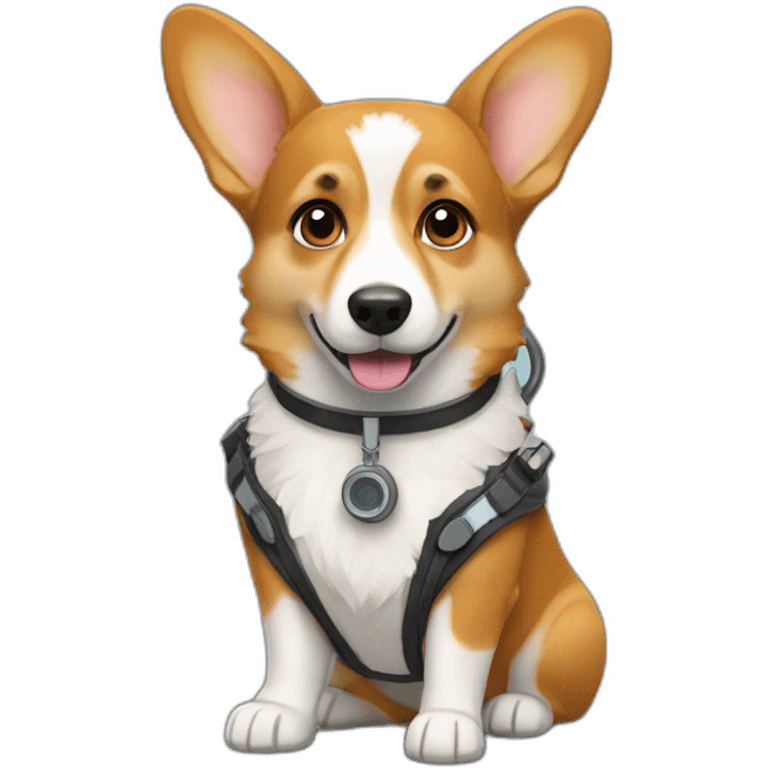 corgi technologist emoji