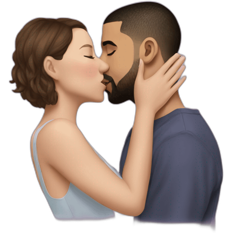 drake kissing Millie Bobby Brown emoji