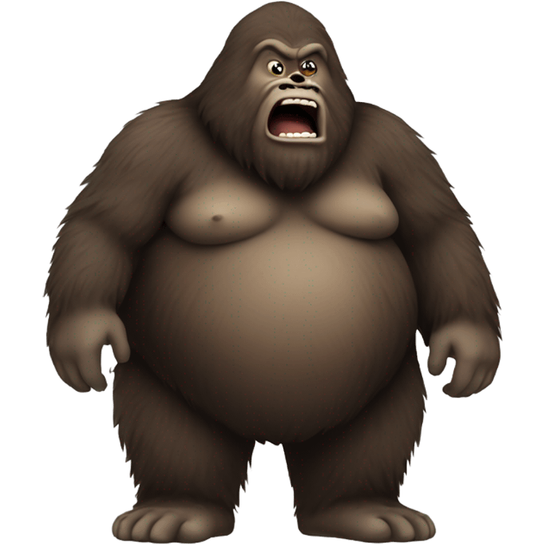 Obese Sasquatch emoji