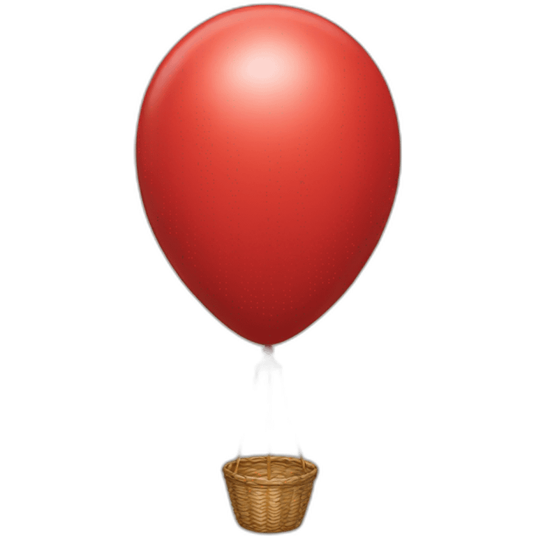 red baloon emoji