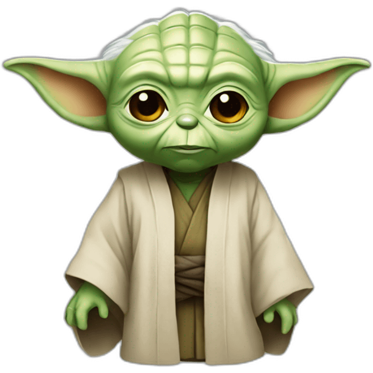 Yoda cute emoji