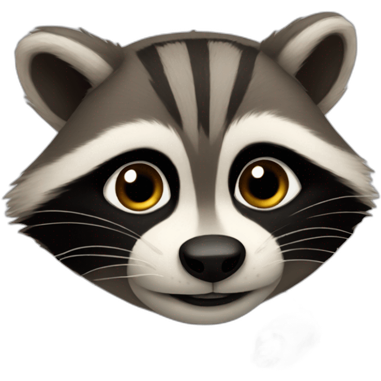 racoon-and-peanut emoji