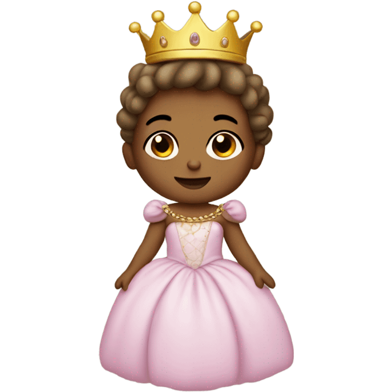 Baby peanut princess emoji