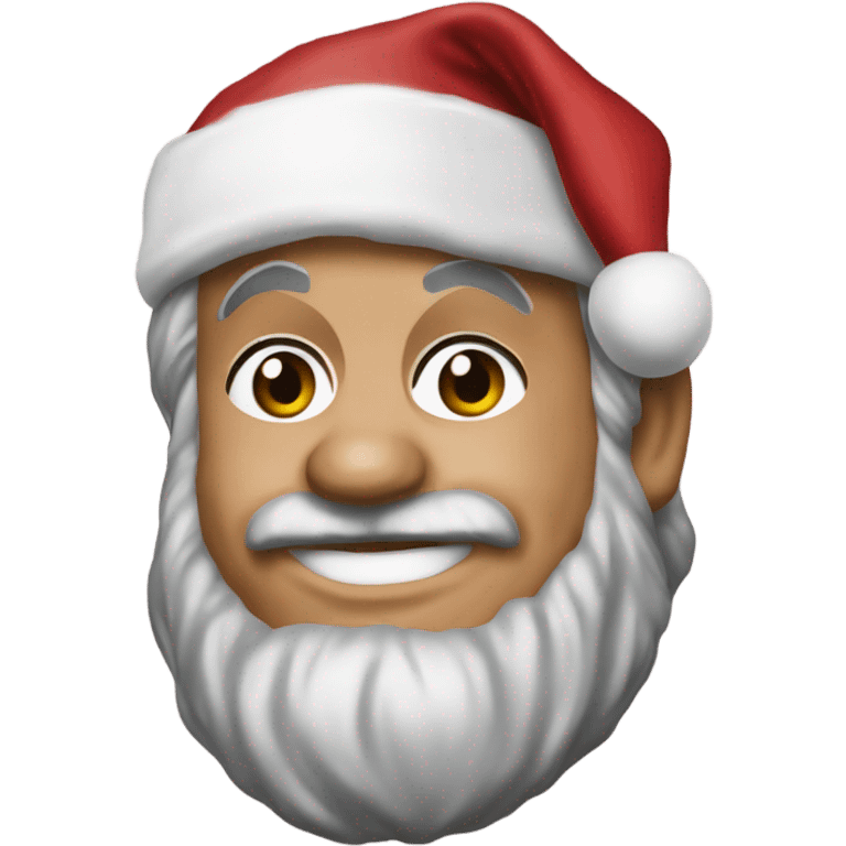 Nick saban as Santa  emoji