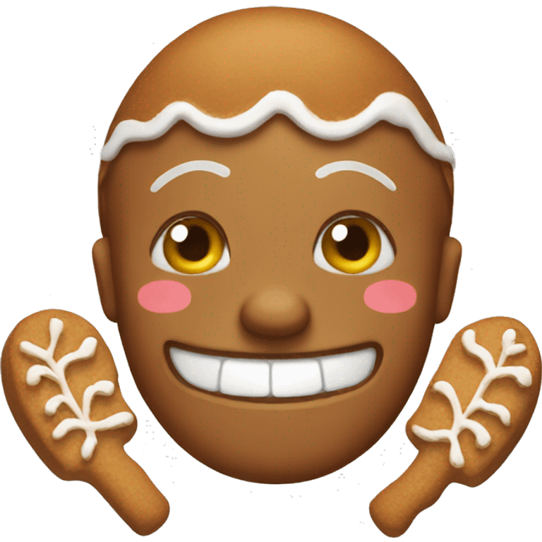 Gingerbread emoji emoji