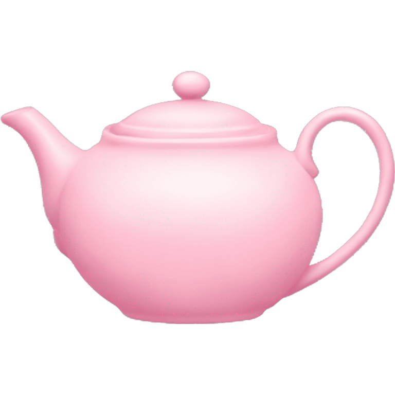 pastel pink teapot emoji