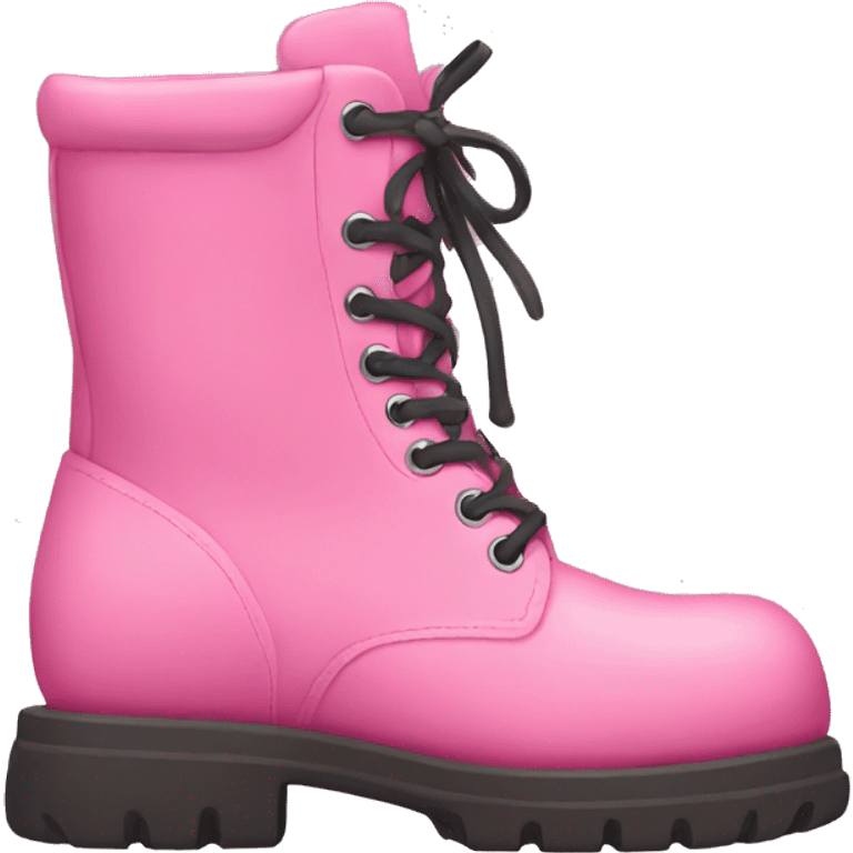 Pink boots emoji