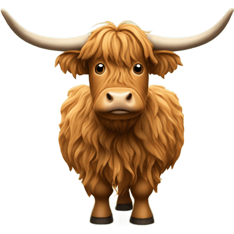 Highland cow emoji