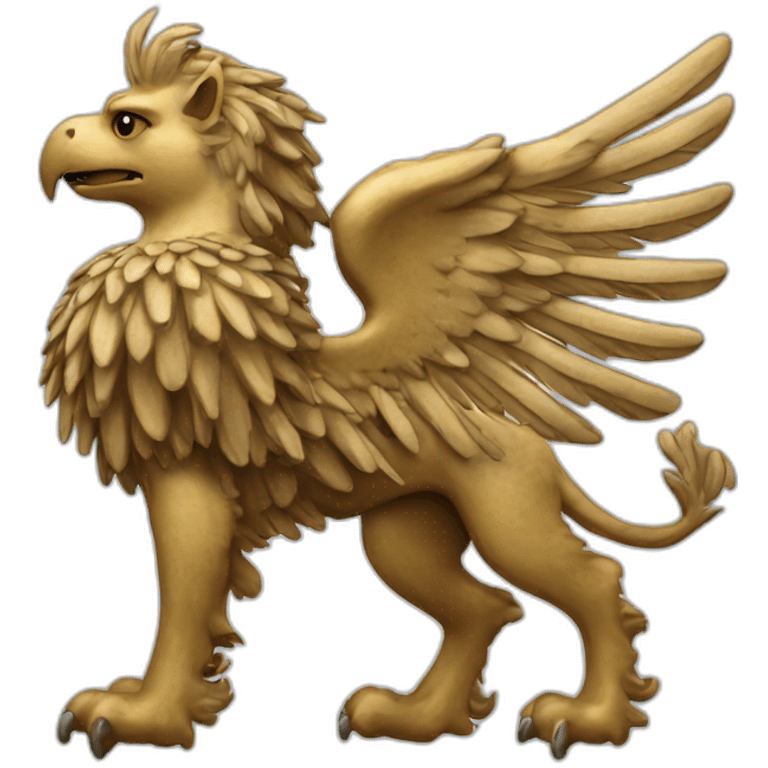 Bavarian gothic Griffin standard emoji