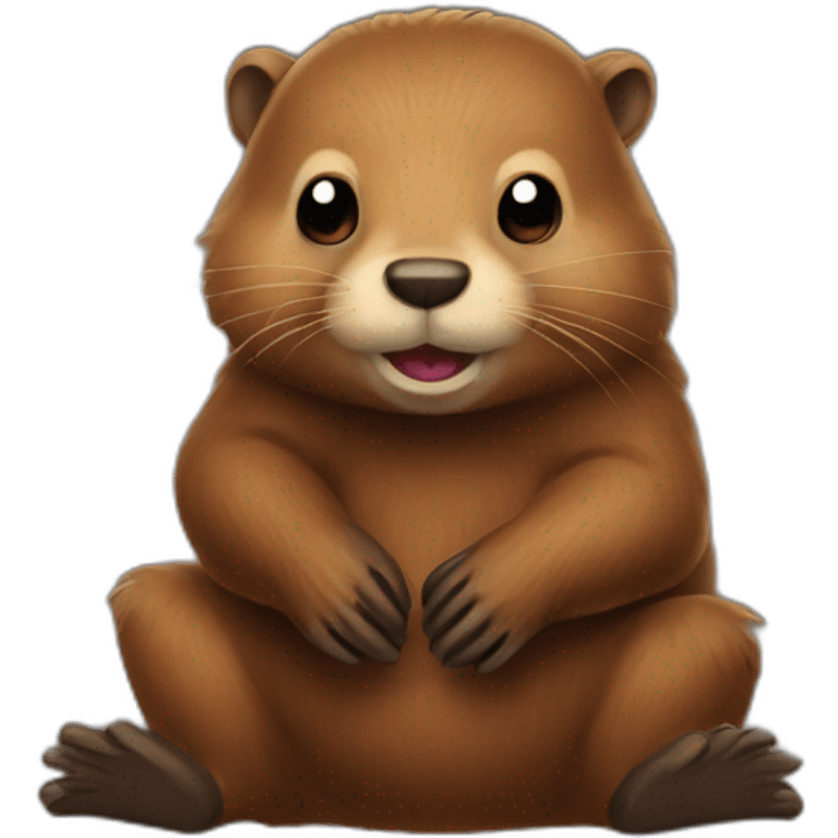 Bucee beaver emoji