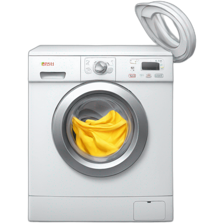 Washing machine, bosh emoji