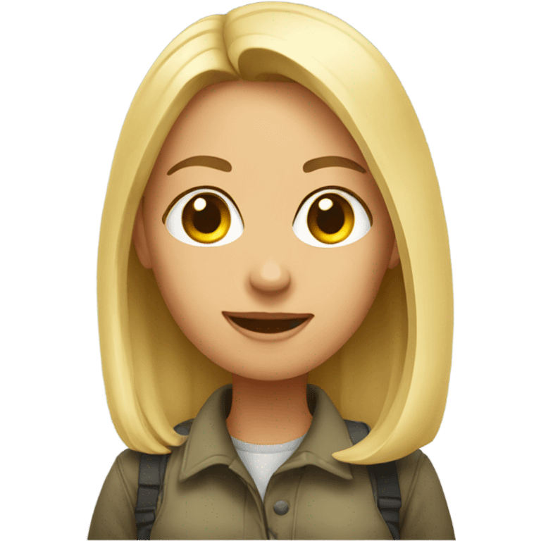 A female private emoji